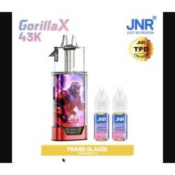 Puff JNR Gorilla 43K — Strawberry Ice | 43 000 bouffées