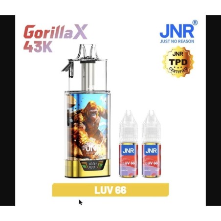 Puff JNR Gorilla 43K — Luv 66 | 43 000 bouffées