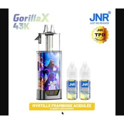 Puff JNR Gorilla 43K — Blueberry Sour Raspberry | 43 000 bouffées