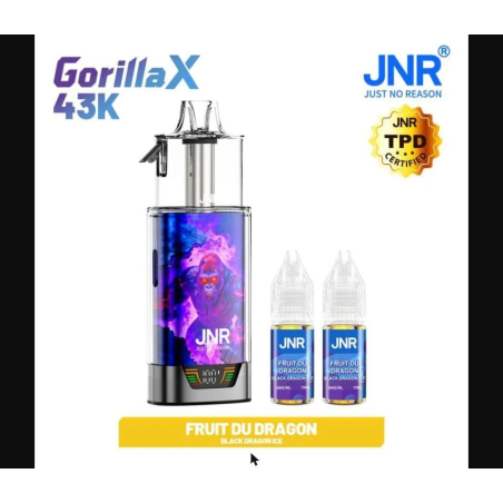 Puff JNR Gorilla 43K — Black Dragon Ice | 43 000 bouffées