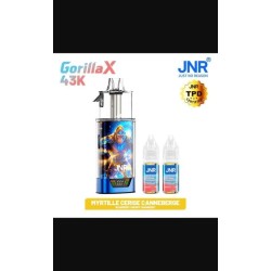 Puff JNR Gorilla 43K — Blueberry Cherry Cranberry | 43 000 bouffées