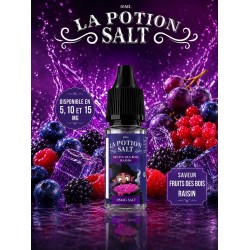 E-liquide La Potion 10ml — Fruits des Bois Raisin | Sel de nicotine