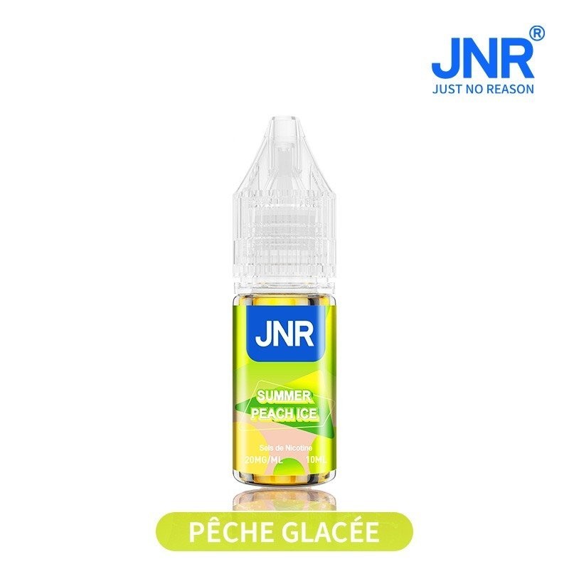 E-liquide JNR 10ml — Summer Peach Ice | Sel de nicotine