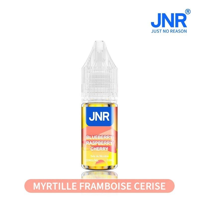E-liquide JNR 10ml — Blueberry Raspberry Cherry | Sel de nicotine