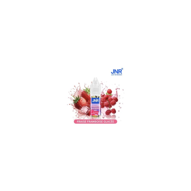 E-liquide JNR 10ml — Strawberry Raspberry Ice | Sel de nicotine