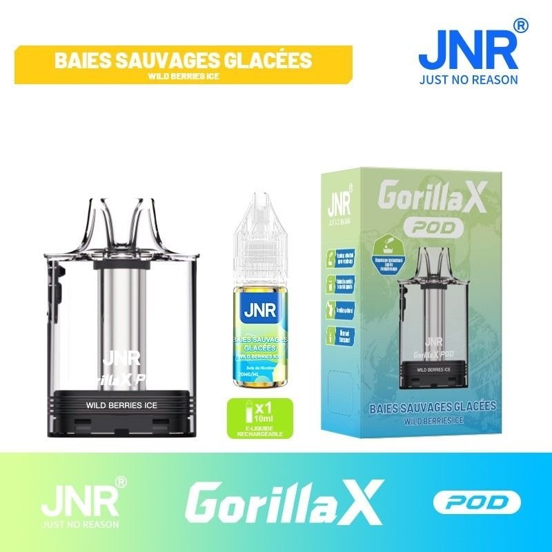 Cartouche JNR Gorilla 43K — Baies Sauvages Glacées | Puff66