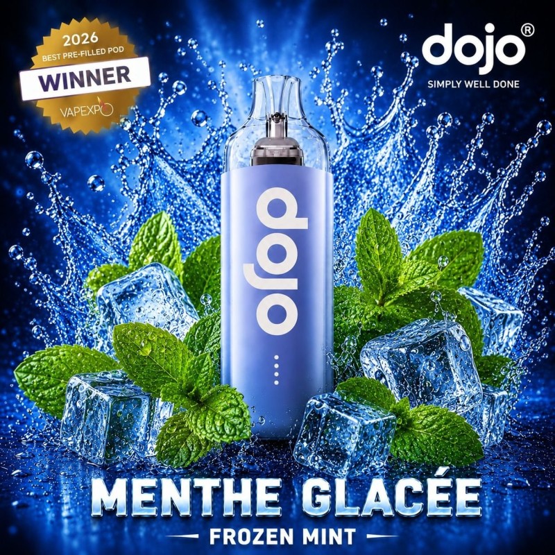 Puff DOJO 15K — Menthe Glacée | 15 000 bouffées
