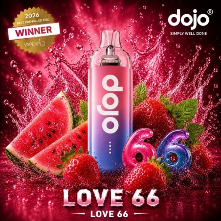 Puff DOJO 15K — Love 66 | 15 000 bouffées