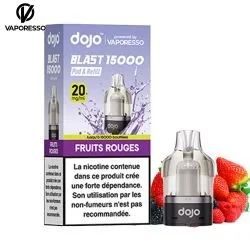 Cartouche DOJO 15K — Fruits Rouges | Puff66
