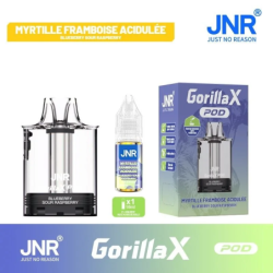 Cartouche JNR Gorilla 43K — Myrtille Framboise Acidulée | Puff66