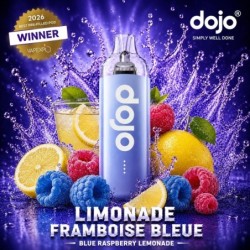 Puff DOJO 15K — Limonade Framboise Bleue | 15 000 bouffées