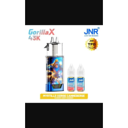 Puff JNR Gorilla 43K — Blueberry Cherry Cranberry | 43 000 bouffées