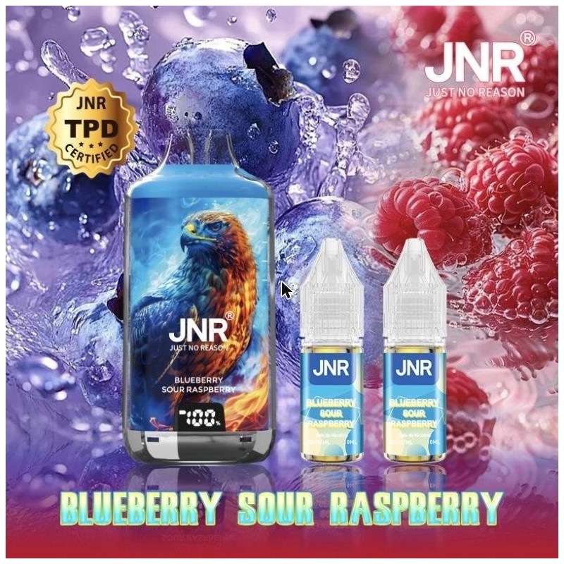 Puff JNR 28K — Blueberry Sour Raspberry | 28 000 bouffées