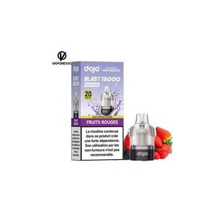 Cartouche DOJO 15K — Fruits Rouges | Puff66