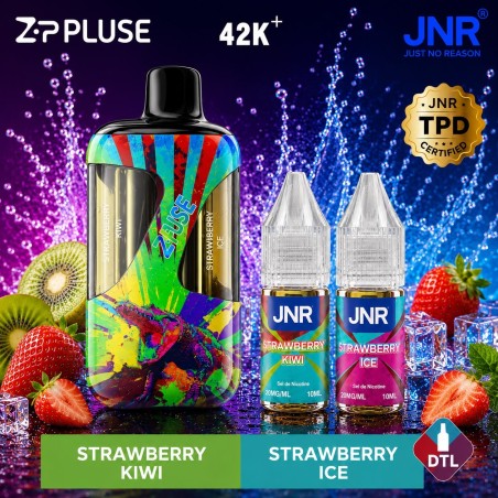 Puff JNR Z Pulse 42K — Strawberry Kiwi + Strawberry Ice | 42 000 bouffées