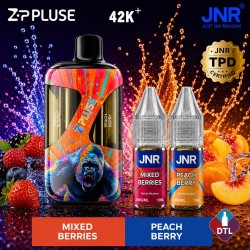 Puff JNR Z Pulse 42K — Mixed Berries + Peach Berry | 42 000 bouffées