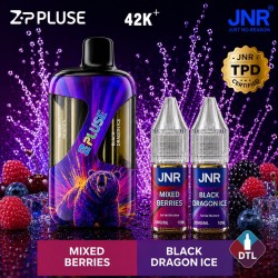 Puff JNR Z Pulse 42K — Mixed Berries + Black Dragon Ice | 42 000 bouffées