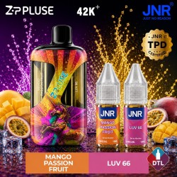 Puff JNR Z Pulse 42K — Mango Passion Fruit + Luv 66 | 42 000 bouffées