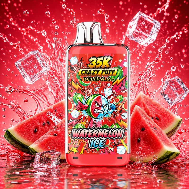 Crazy Puff Tornado 35K — Watermelon Ice