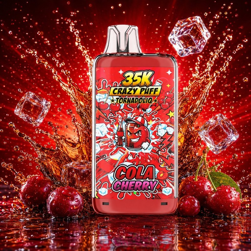 Crazy Puff Tornado 35K — Cola Cherry