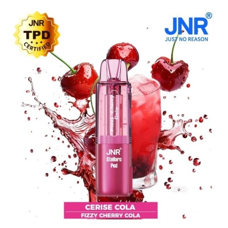 Cartouche JNR Stellarc 50K — Cerise Cola | Puff66
