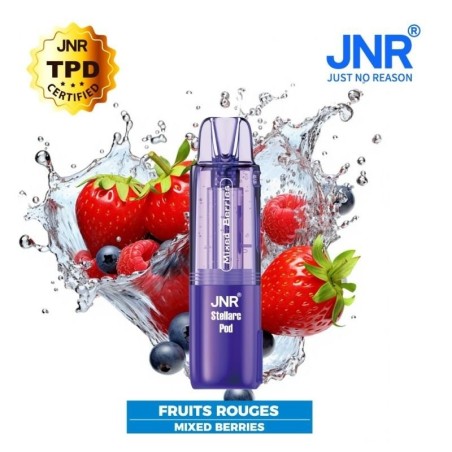 Cartouche JNR Stellarc 50K — Fruits Rouges | Puff66