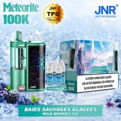 Puff JNR Météorite 100K — Baies Sauvages Glacées | 100 000 bouffées