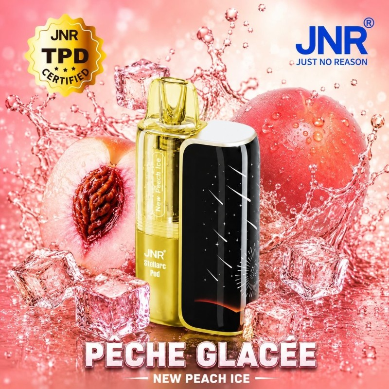 Puff JNR Stellarc 50K — Pêche Glacée | 50 000 bouffées