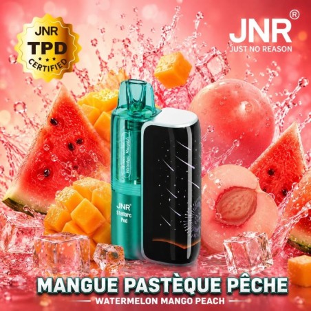 Puff JNR Stellarc 50K — Mangue Pastèque Pêche | 50 000 bouffées