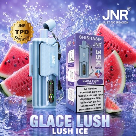 Puff JNR Shishasip 35K — Glace Lush | 35 000 bouffées