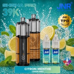 Puff JNR Shisha Pro 39K — Citron Menthe | 39 000 bouffées