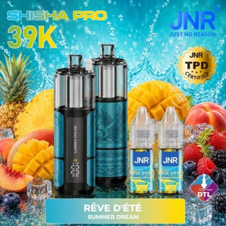 Puff JNR Shisha Pro 39K — Rêve d'Été | 39 000 bouffées